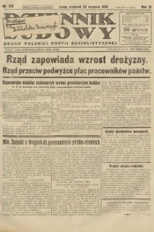 Dziennik Ludowy : organ Polskiej Partji Socjalistycznej. 1926, nr 222