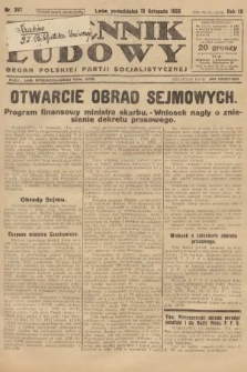 Dziennik Ludowy : organ Polskiej Partji Socjalistycznej. 1926, nr 267