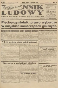 Dziennik Ludowy : organ Polskiej Partji Socjalistycznej. 1926, nr 282