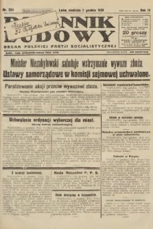 Dziennik Ludowy : organ Polskiej Partji Socjalistycznej. 1926, nr 284