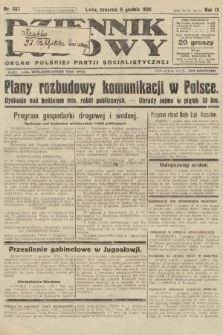 Dziennik Ludowy : organ Polskiej Partji Socjalistycznej. 1926, nr 287