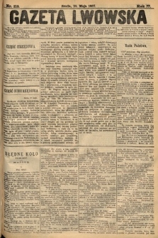 Gazeta Lwowska. 1887, nr 113