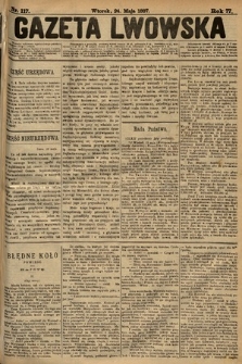 Gazeta Lwowska. 1887, nr 117