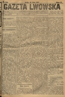 Gazeta Lwowska. 1887, nr 118