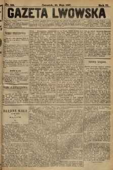 Gazeta Lwowska. 1887, nr 119