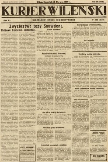 Kurjer Wileński : niezależny organ demokratyczny. 1929, nr 185