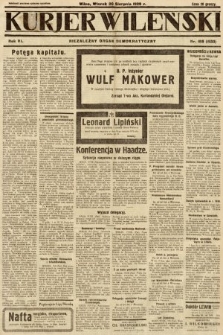 Kurjer Wileński : niezależny organ demokratyczny. 1929, nr 188