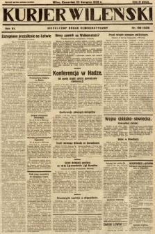 Kurjer Wileński : niezależny organ demokratyczny. 1929, nr 190