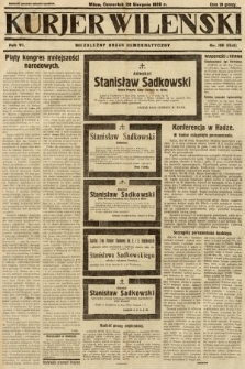Kurjer Wileński : niezależny organ demokratyczny. 1929, nr 196