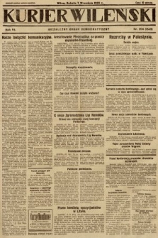 Kurjer Wileński : niezależny organ demokratyczny. 1929, nr 204