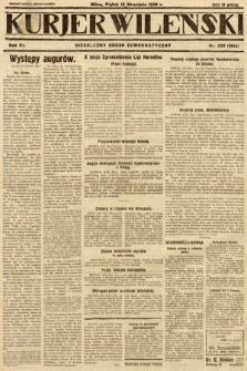 Kurjer Wileński : niezależny organ demokratyczny. 1929, nr 209