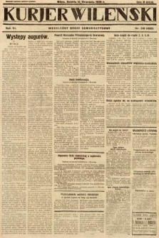 Kurjer Wileński : niezależny organ demokratyczny. 1929, nr 210