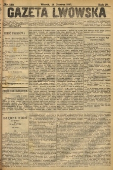 Gazeta Lwowska. 1887, nr 133