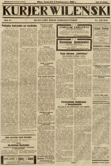 Kurjer Wileński : niezależny organ demokratyczny. 1929, nr 226
