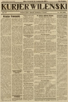 Kurjer Wileński : niezależny organ demokratyczny. 1929, nr 244