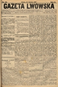 Gazeta Lwowska. 1887, nr 137