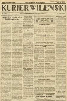 Kurjer Wileński : niezależny organ demokratyczny. 1929, nr 276