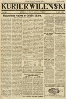 Kurjer Wileński : niezależny organ demokratyczny. 1929, nr 288