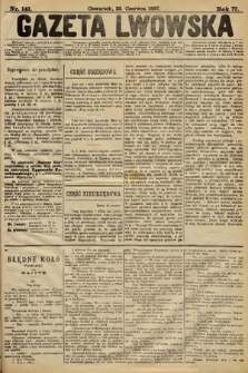 Gazeta Lwowska. 1887, nr 141