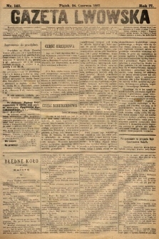 Gazeta Lwowska. 1887, nr 142