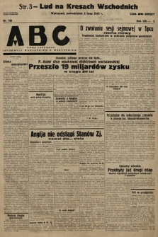 ABC : pismo codzienne : informuje wszystkich o wszystkiem. 1933, nr 188