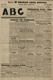 ABC : pismo codzienne : informuje wszystkich o wszystkiem. 1933, nr 254