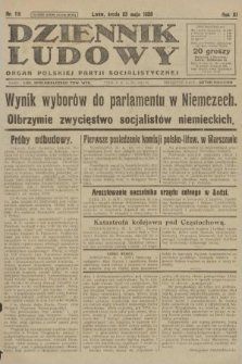 Dziennik Ludowy : organ Polskiej Partji Socjalistycznej. 1928, nr 116