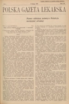 Polska Gazeta Lekarska. 1937, nr 8