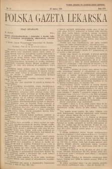 Polska Gazeta Lekarska. 1937, nr 13