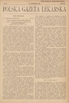 Polska Gazeta Lekarska. 1937, nr 42