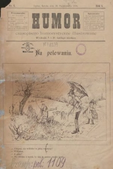 Humor : czasopismo humorystyczne illustrowane. 1894, nr 2