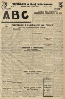 ABC : pismo codzienne : informuje wszystkich o wszystkiem. 1934, nr 39