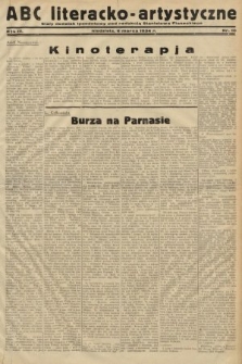 ABC Literacko-Artystyczne : stały dodatek tygodniowy. 1934, nr 10