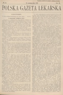 Polska Gazeta Lekarska. 1932, nr 42