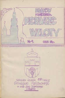 Pierwsze Wzloty. 1935, nr 4