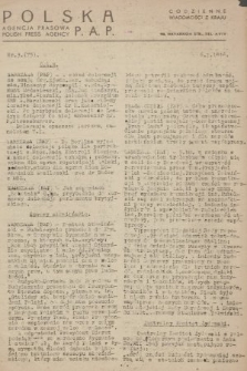 Codzienne Wiadomości z Kraju. 1946, nr 3