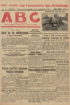 ABC : pismo codzienne : informuje wszystkich o wszystkiem. 1926, nr 18