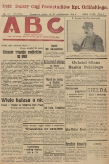 ABC : pismo codzienne : informuje wszystkich o wszystkiem. 1926, nr 22