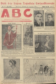 ABC : pismo codzienne : informuje wszystkich o wszystkiem. 1926, nr 72