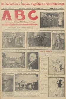 ABC : pismo codzienne : informuje wszystkich o wszystkiem. 1926, nr 79