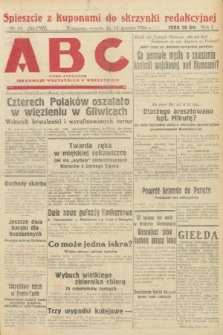 ABC : pismo codzienne : informuje wszystkich o wszystkiem. 1926, nr 81