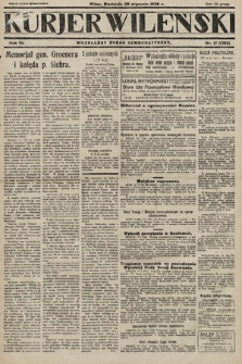 Kurjer Wileński : niezależny organ demokratyczny. 1929, nr 17