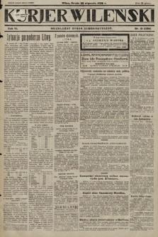 Kurjer Wileński : niezależny organ demokratyczny. 1929, nr 19