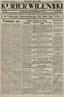 Kurjer Wileński : niezależny organ demokratyczny. 1929, nr 29