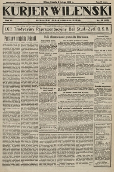 Kurjer Wileński : niezależny organ demokratyczny. 1929, nr 33