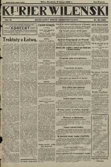 Kurjer Wileński : niezależny organ demokratyczny. 1929, nr 40