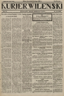 Kurjer Wileński : niezależny organ demokratyczny. 1929, nr 43