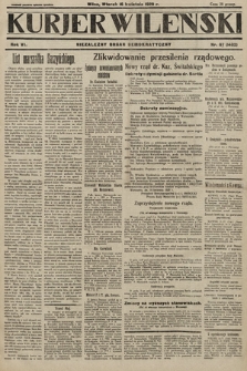 Kurjer Wileński : niezależny organ demokratyczny. 1929, nr 87