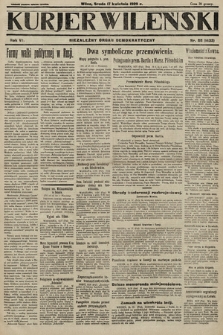Kurjer Wileński : niezależny organ demokratyczny. 1929, nr 88