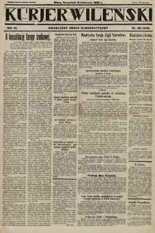 Kurjer Wileński : niezależny organ demokratyczny. 1929, nr 133